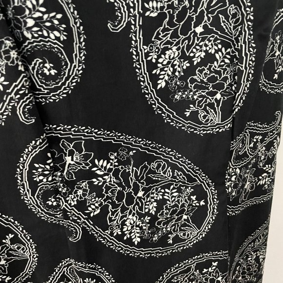 Black and white paisley dress by Citrine - Picture 4 of 5
